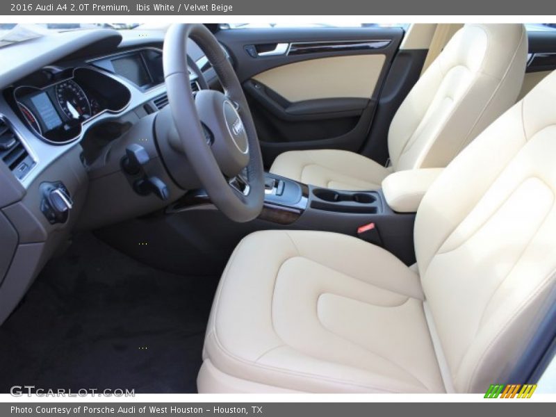 Ibis White / Velvet Beige 2016 Audi A4 2.0T Premium
