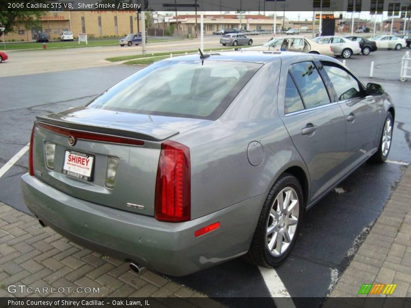 Silver Smoke / Ebony 2006 Cadillac STS V8