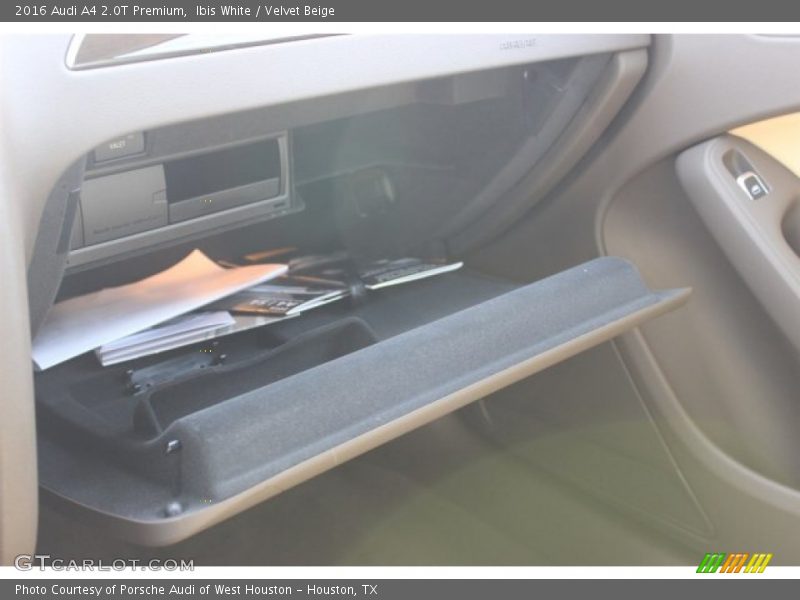 Ibis White / Velvet Beige 2016 Audi A4 2.0T Premium