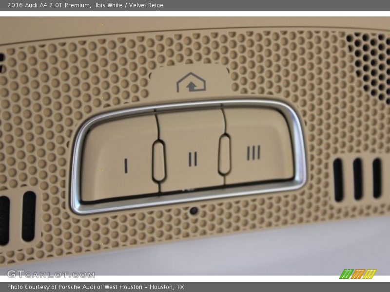 Ibis White / Velvet Beige 2016 Audi A4 2.0T Premium