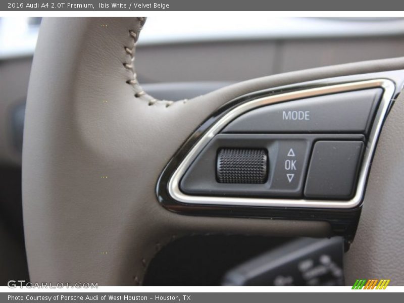 Ibis White / Velvet Beige 2016 Audi A4 2.0T Premium