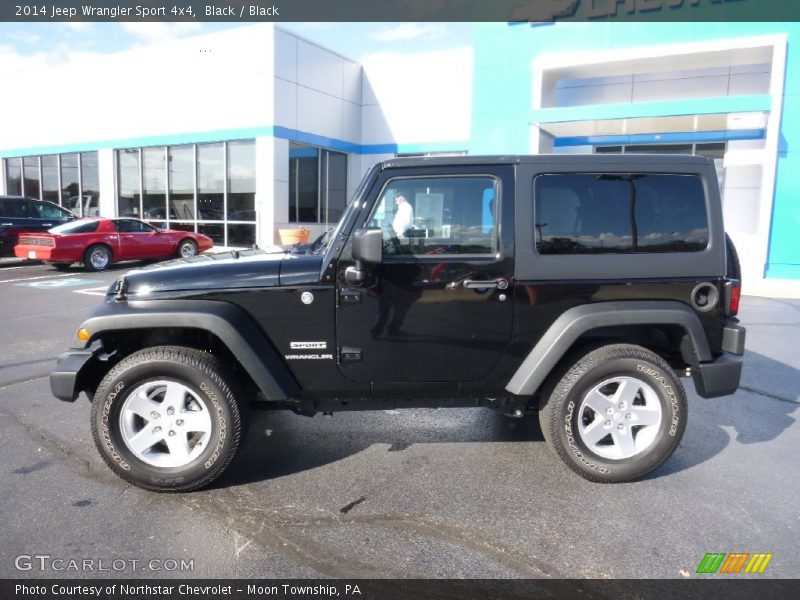 Black / Black 2014 Jeep Wrangler Sport 4x4