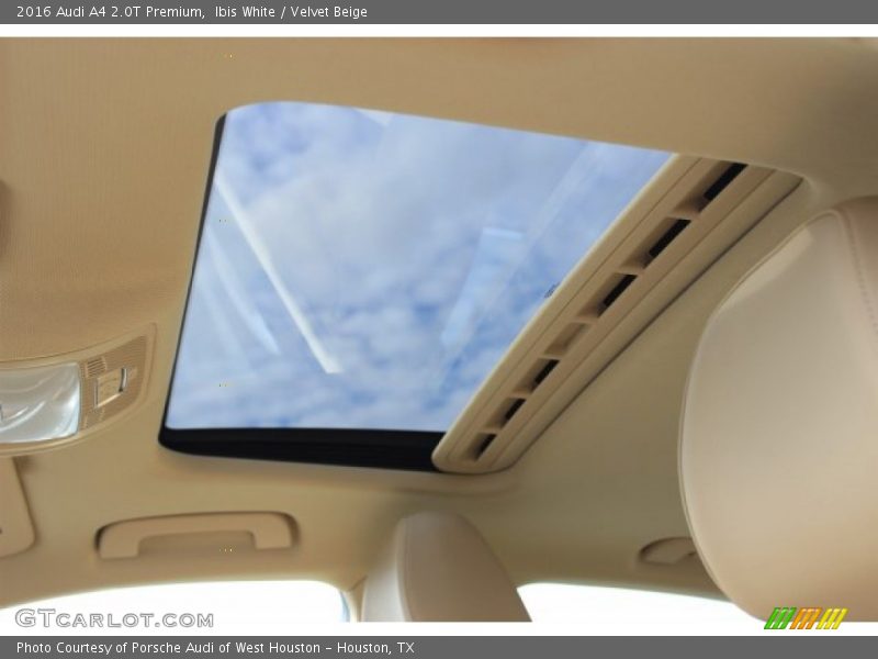 Ibis White / Velvet Beige 2016 Audi A4 2.0T Premium