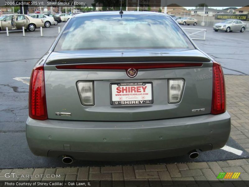 Silver Smoke / Ebony 2006 Cadillac STS V8