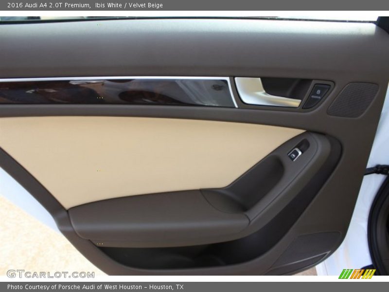 Ibis White / Velvet Beige 2016 Audi A4 2.0T Premium