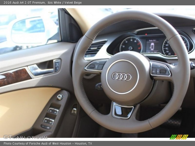Ibis White / Velvet Beige 2016 Audi A4 2.0T Premium