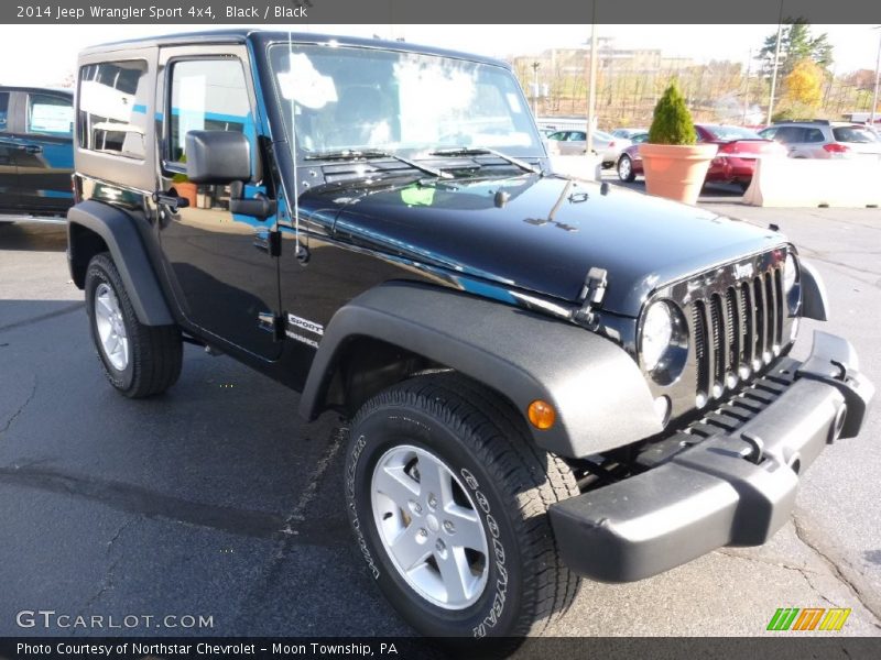Black / Black 2014 Jeep Wrangler Sport 4x4