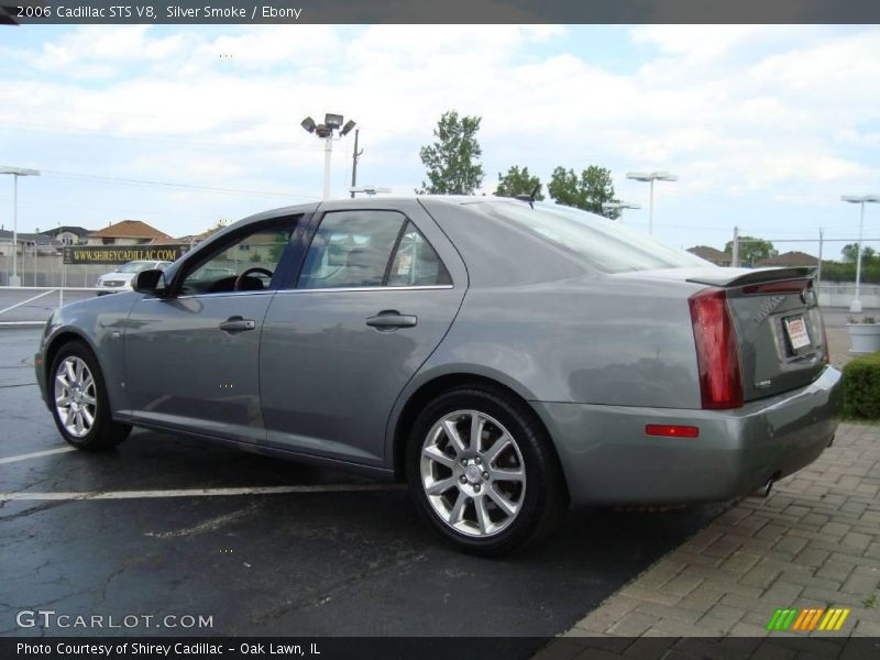 Silver Smoke / Ebony 2006 Cadillac STS V8