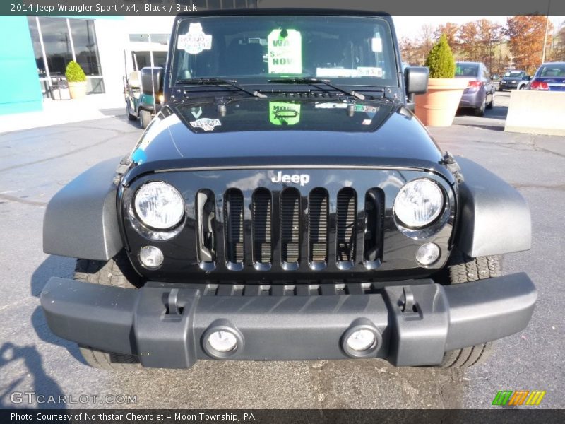 Black / Black 2014 Jeep Wrangler Sport 4x4
