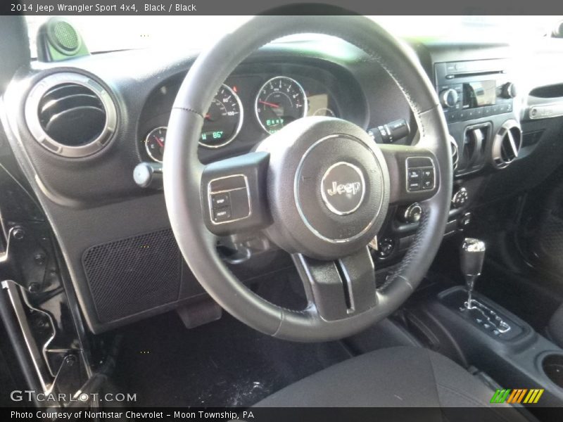 Black / Black 2014 Jeep Wrangler Sport 4x4