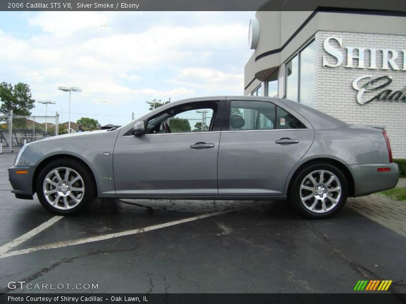 Silver Smoke / Ebony 2006 Cadillac STS V8
