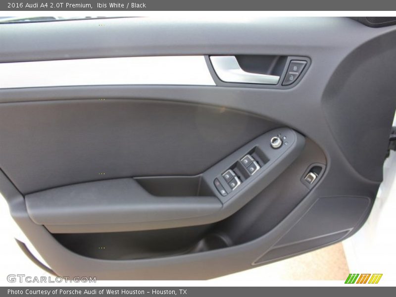 Ibis White / Black 2016 Audi A4 2.0T Premium
