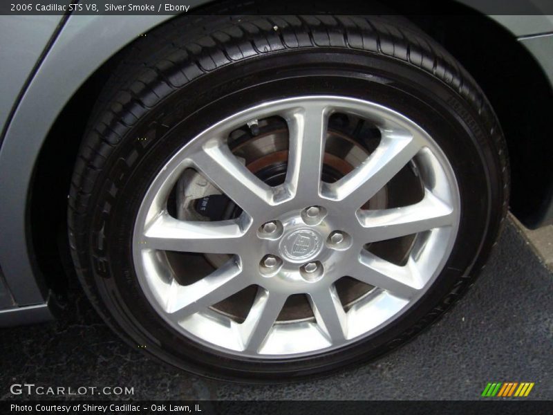 Silver Smoke / Ebony 2006 Cadillac STS V8