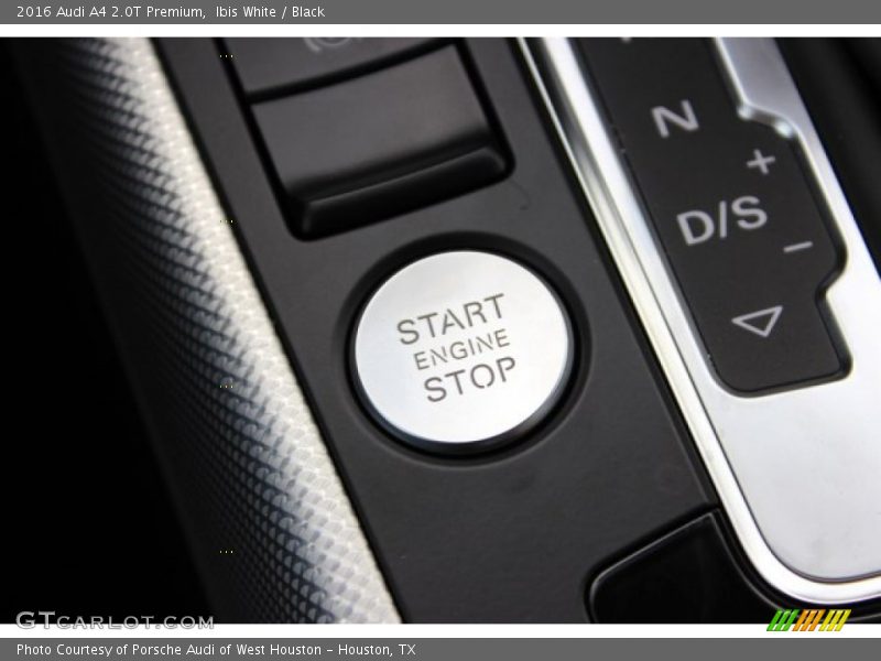 Ibis White / Black 2016 Audi A4 2.0T Premium