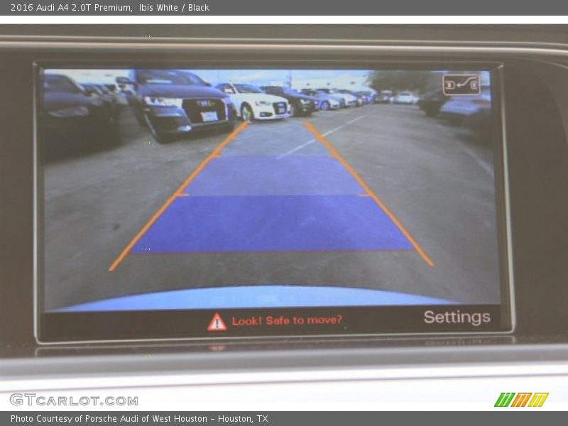 Ibis White / Black 2016 Audi A4 2.0T Premium