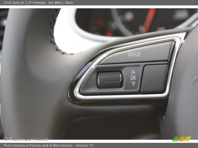 Ibis White / Black 2016 Audi A4 2.0T Premium