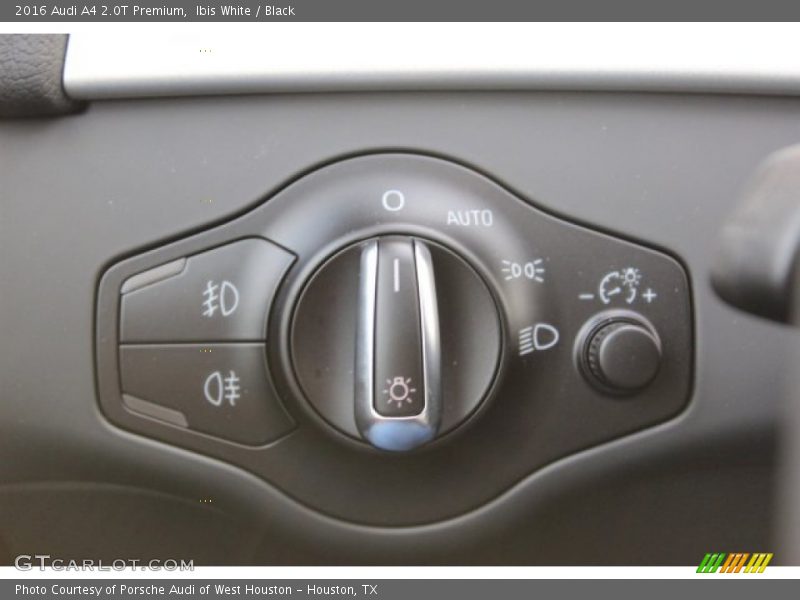 Ibis White / Black 2016 Audi A4 2.0T Premium