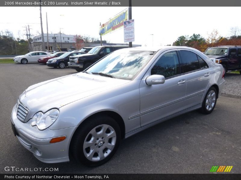 Iridium Silver Metallic / Black 2006 Mercedes-Benz C 280 Luxury