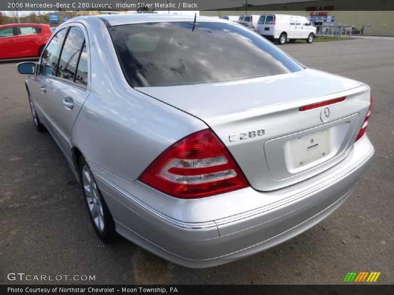 Iridium Silver Metallic / Black 2006 Mercedes-Benz C 280 Luxury