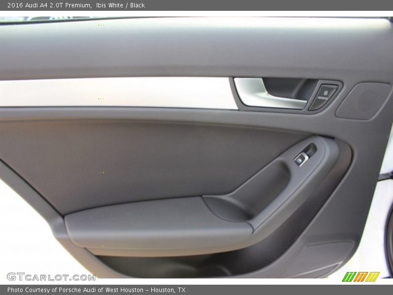 Ibis White / Black 2016 Audi A4 2.0T Premium