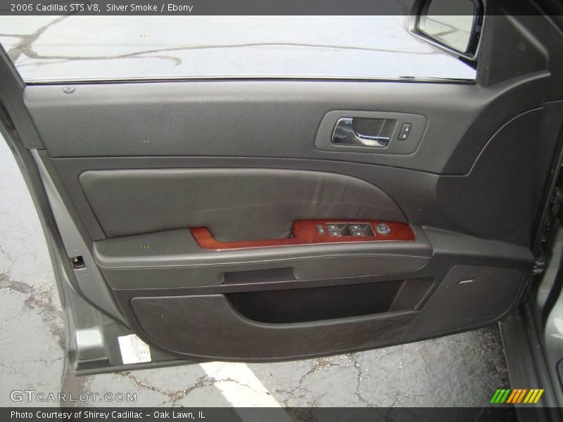 Silver Smoke / Ebony 2006 Cadillac STS V8