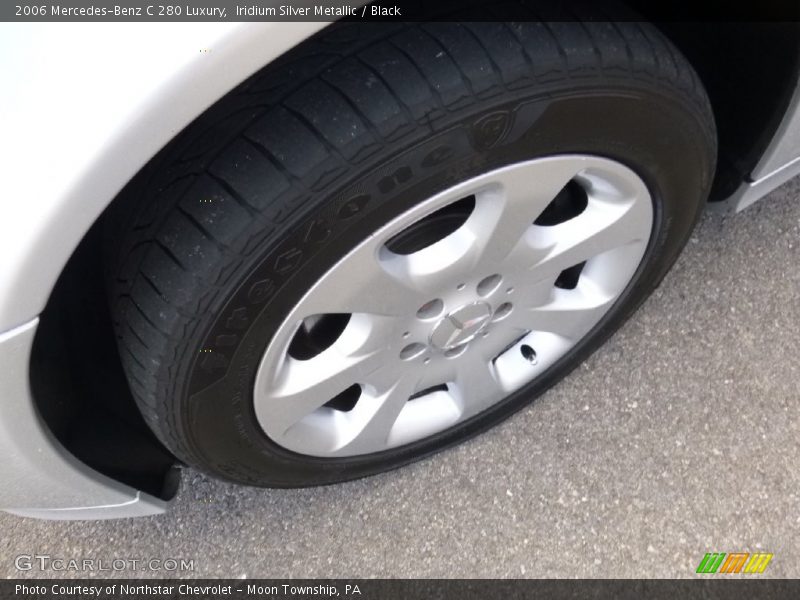 Iridium Silver Metallic / Black 2006 Mercedes-Benz C 280 Luxury