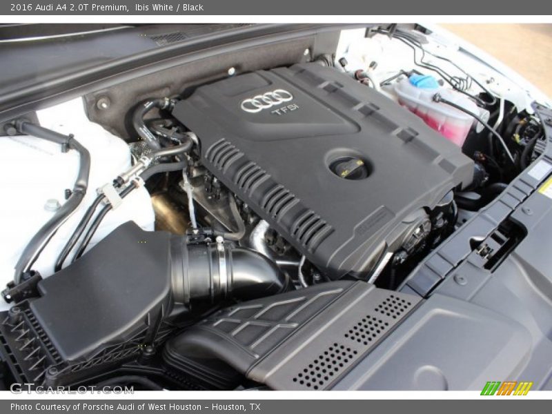 Ibis White / Black 2016 Audi A4 2.0T Premium