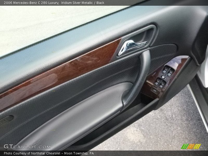 Iridium Silver Metallic / Black 2006 Mercedes-Benz C 280 Luxury