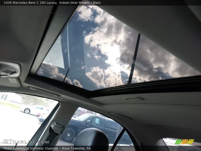 Iridium Silver Metallic / Black 2006 Mercedes-Benz C 280 Luxury