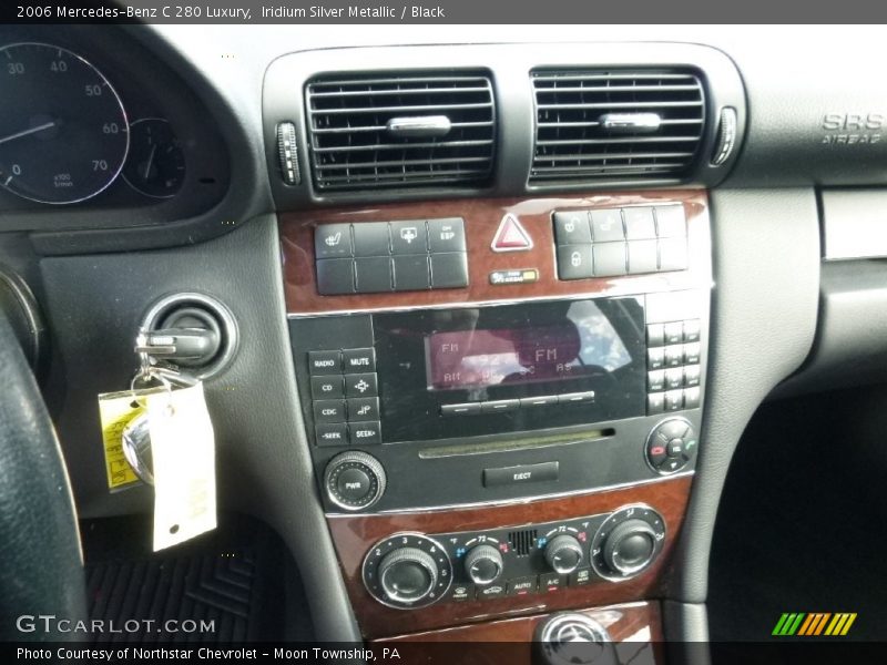 Iridium Silver Metallic / Black 2006 Mercedes-Benz C 280 Luxury