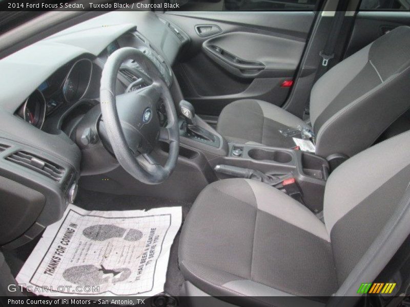 Tuxedo Black / Charcoal Black 2014 Ford Focus S Sedan