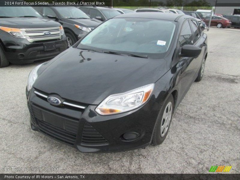 Tuxedo Black / Charcoal Black 2014 Ford Focus S Sedan