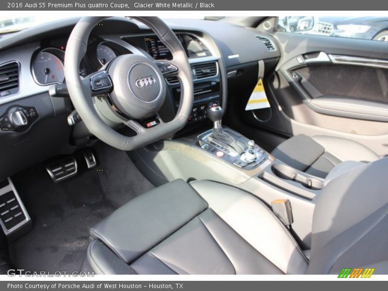  2016 S5 Premium Plus quattro Coupe Black Interior