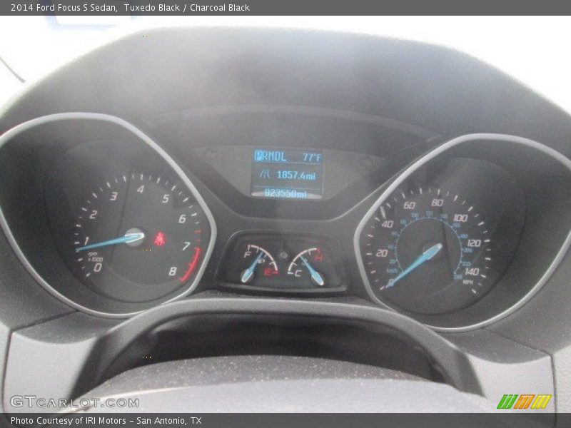 Tuxedo Black / Charcoal Black 2014 Ford Focus S Sedan