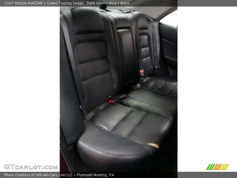 Dark Cherry Mica / Black 2007 Mazda MAZDA6 s Grand Touring Sedan