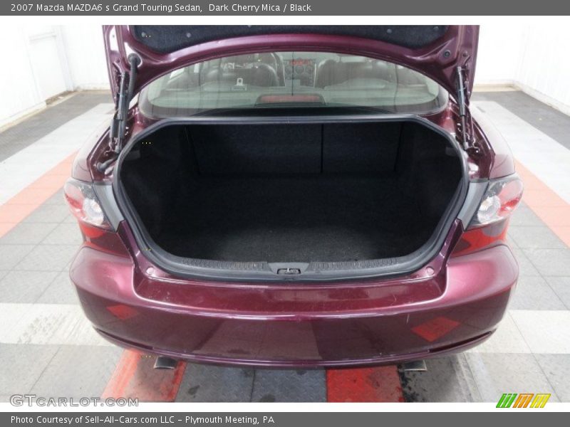 Dark Cherry Mica / Black 2007 Mazda MAZDA6 s Grand Touring Sedan