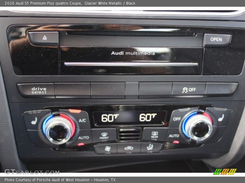 Glacier White Metallic / Black 2016 Audi S5 Premium Plus quattro Coupe