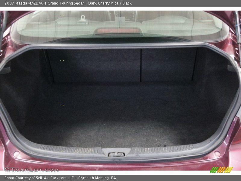 Dark Cherry Mica / Black 2007 Mazda MAZDA6 s Grand Touring Sedan