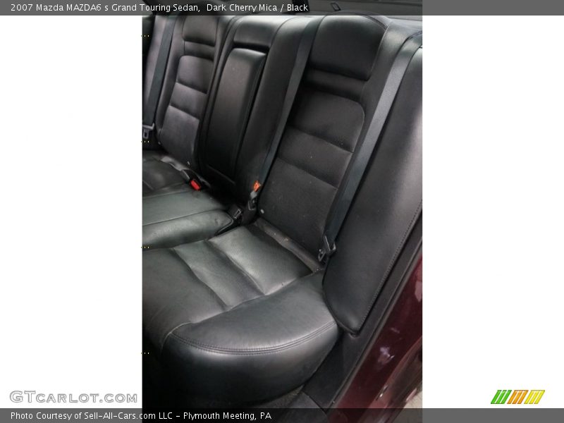 Dark Cherry Mica / Black 2007 Mazda MAZDA6 s Grand Touring Sedan
