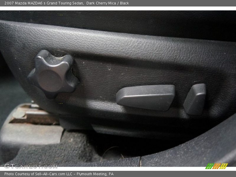 Dark Cherry Mica / Black 2007 Mazda MAZDA6 s Grand Touring Sedan