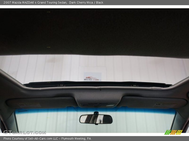Dark Cherry Mica / Black 2007 Mazda MAZDA6 s Grand Touring Sedan