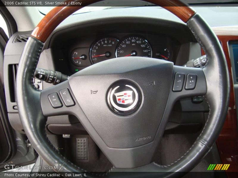 Silver Smoke / Ebony 2006 Cadillac STS V8