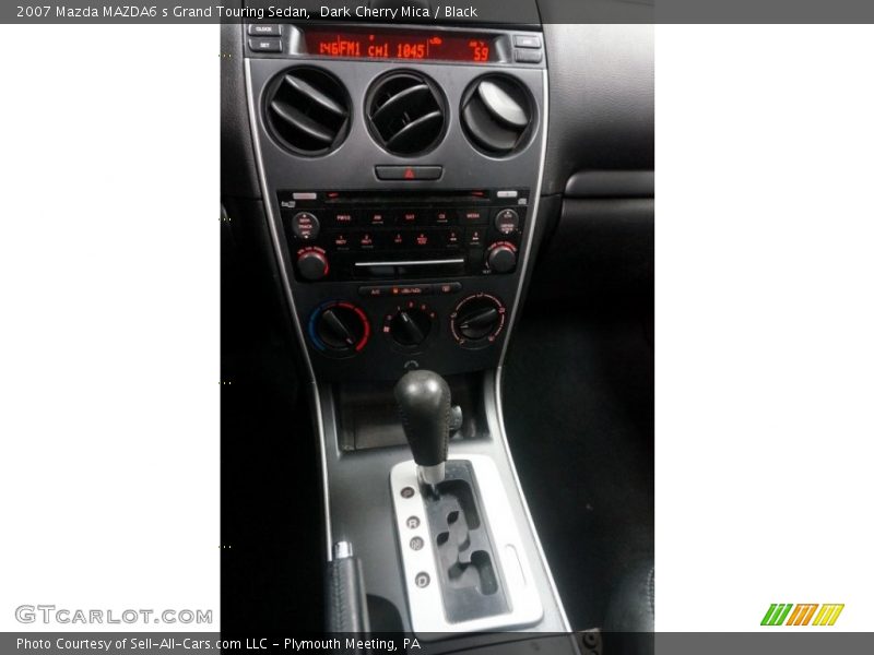 Dark Cherry Mica / Black 2007 Mazda MAZDA6 s Grand Touring Sedan