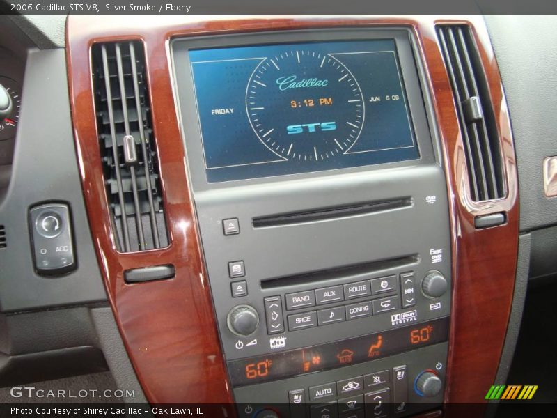 Silver Smoke / Ebony 2006 Cadillac STS V8