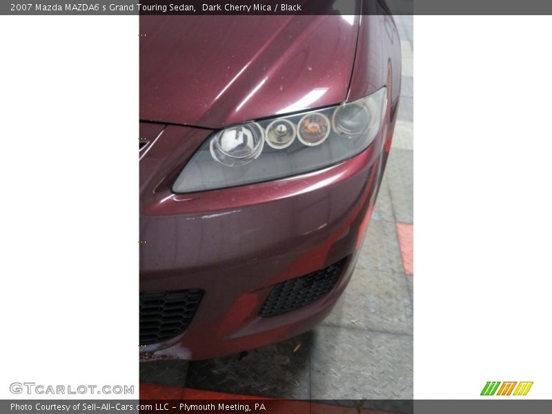 Dark Cherry Mica / Black 2007 Mazda MAZDA6 s Grand Touring Sedan
