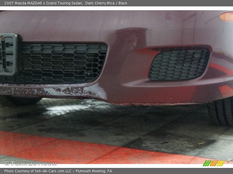 Dark Cherry Mica / Black 2007 Mazda MAZDA6 s Grand Touring Sedan
