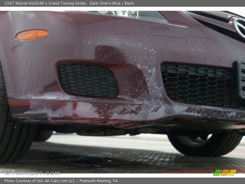 Dark Cherry Mica / Black 2007 Mazda MAZDA6 s Grand Touring Sedan