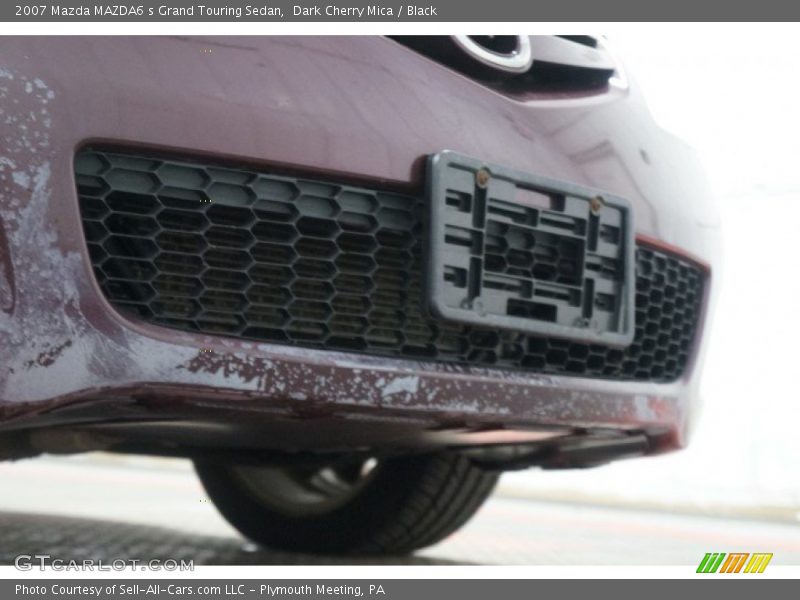 Dark Cherry Mica / Black 2007 Mazda MAZDA6 s Grand Touring Sedan