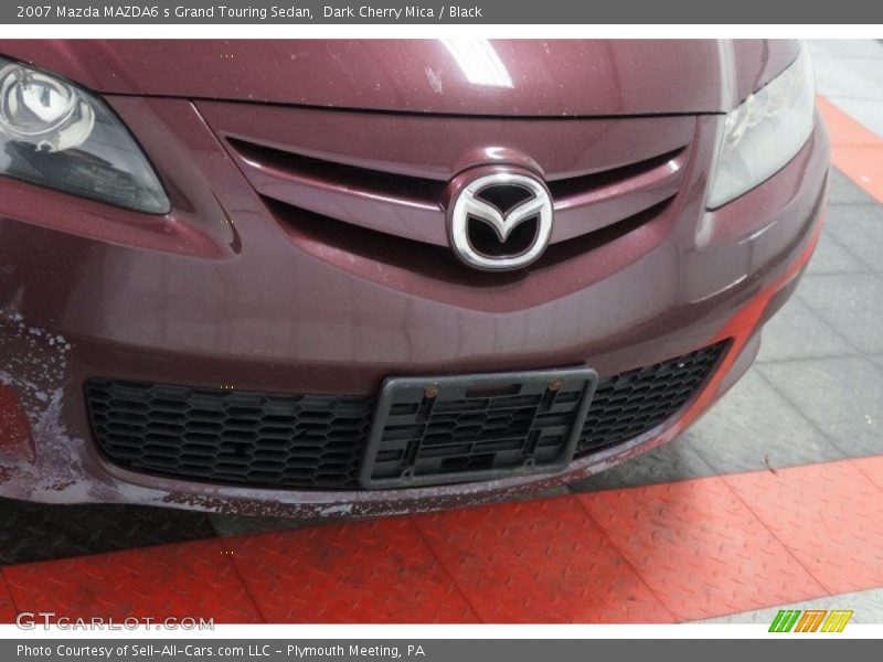 Dark Cherry Mica / Black 2007 Mazda MAZDA6 s Grand Touring Sedan