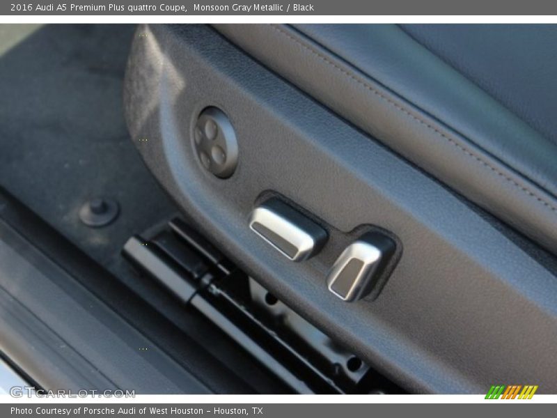 Monsoon Gray Metallic / Black 2016 Audi A5 Premium Plus quattro Coupe